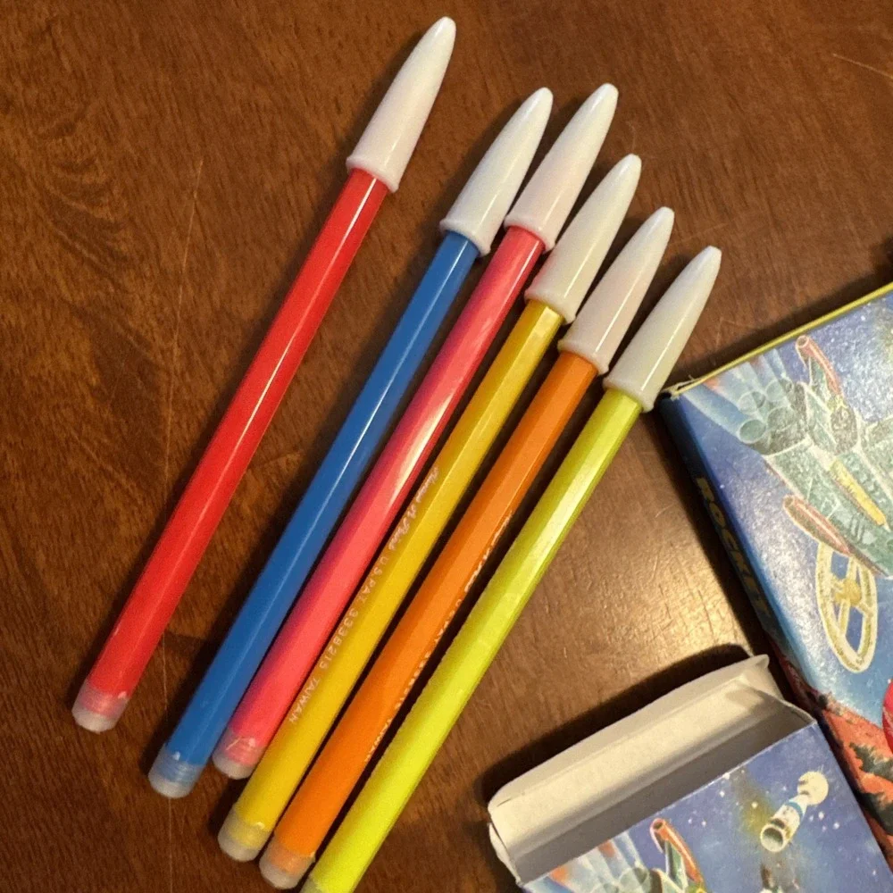 1980's Vintage Bensia Pencil Lot of 5 packs with 4 extra